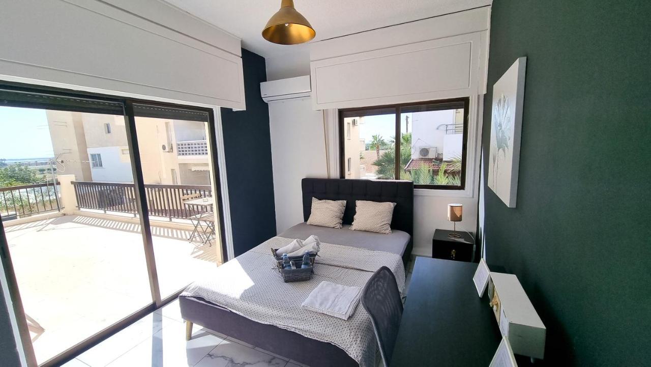 Cozy Beach Apt, Near Airport With 100Mbit Internet 拉纳卡 外观 照片